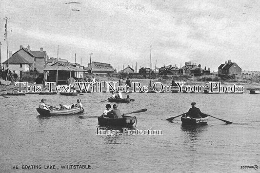 KE 698 - Boating Lake, Whitstable, Kent