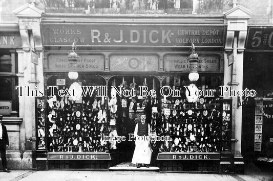 KE 713 - R & J Dick Show Shop, Cannon Street, Dover, Kent c1910