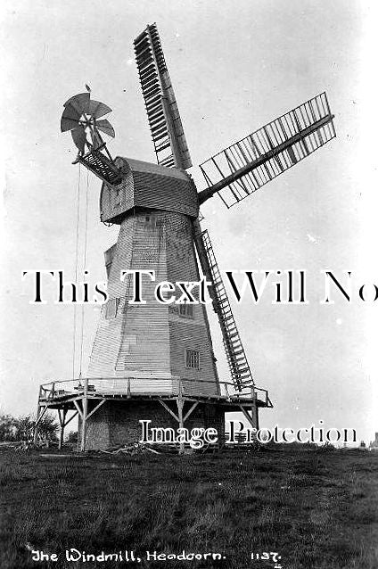 KE 731 - Headcorn Windmill, Mill, Kent c1924