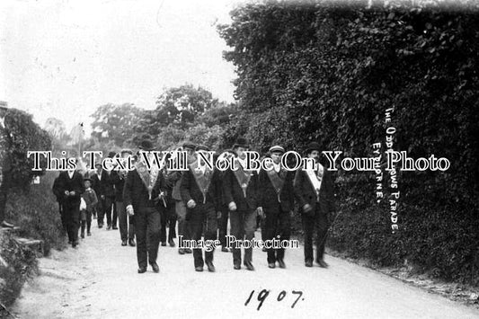 KE 760 - The Oddfellows Parade, Eythorne, Kent c1907