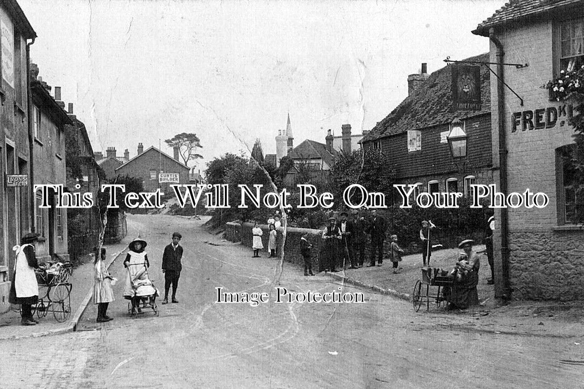 KE 816 - Red Lion Pub, Borough Green, Kent c1908