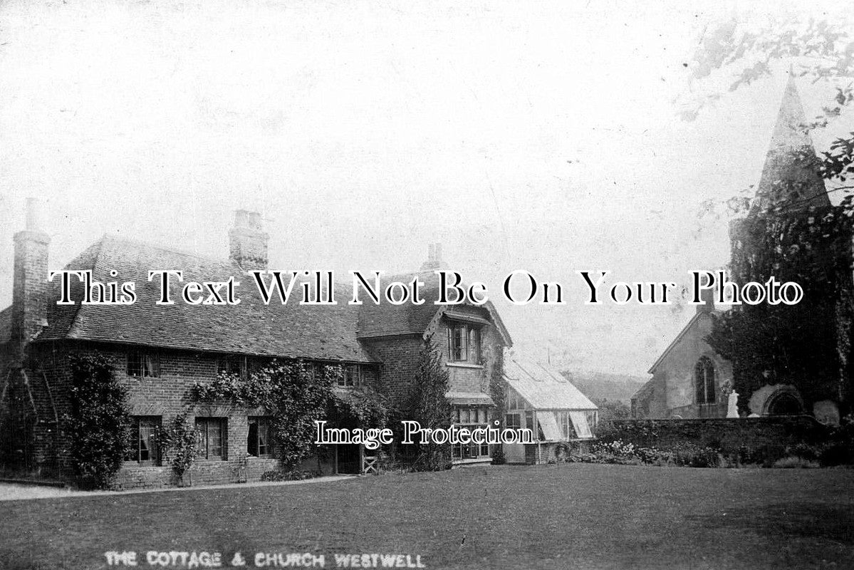 KE 818 - The Cottage & Church, Westwell, Kent