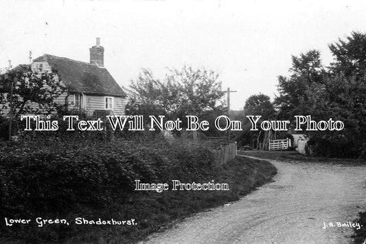 KE 820 - Lower Green, Shadoxhurst, Kent c1927