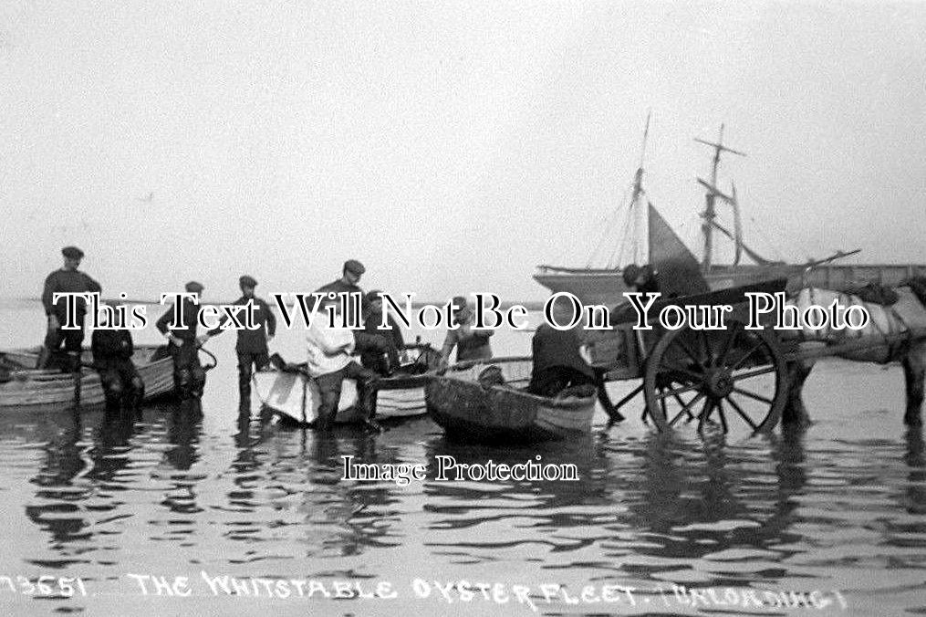 KE 856 - Oyster Fishermen, Whitstable, Kent