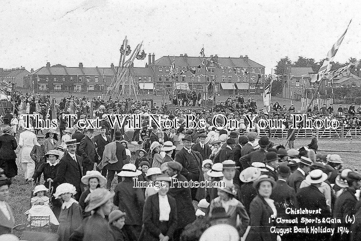 KE 863 - 1st Annual Sports & Gala, Chislehurst, Kent 1914