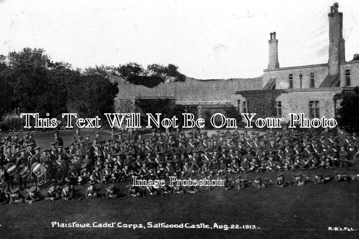 KE 887 - Plaistowe Cadet Corps, Saltwood Castle, Hythe, Kent