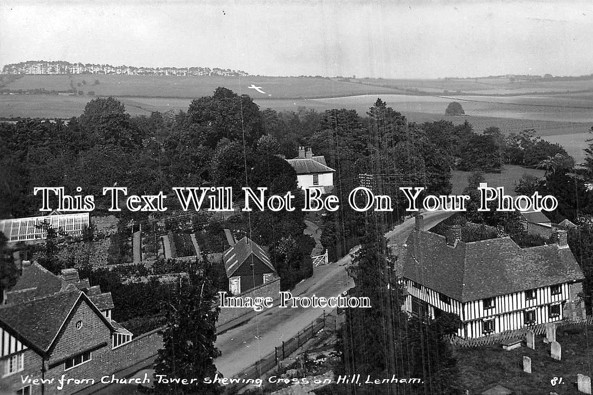 KE 91 - Lenham View From The Church, Kent