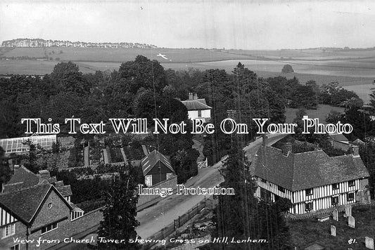 KE 91 - Lenham View From The Church, Kent