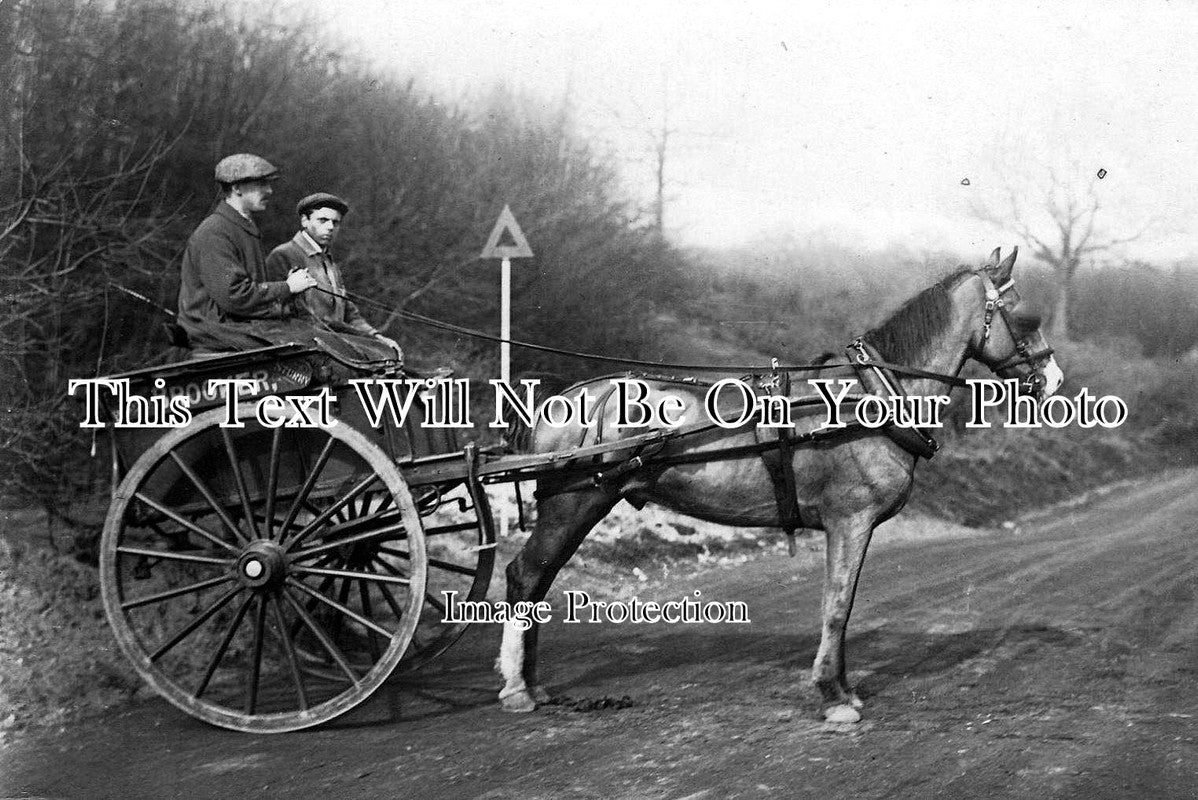 KE 914 - Butchers Delivery Cart, Sturry, Kent