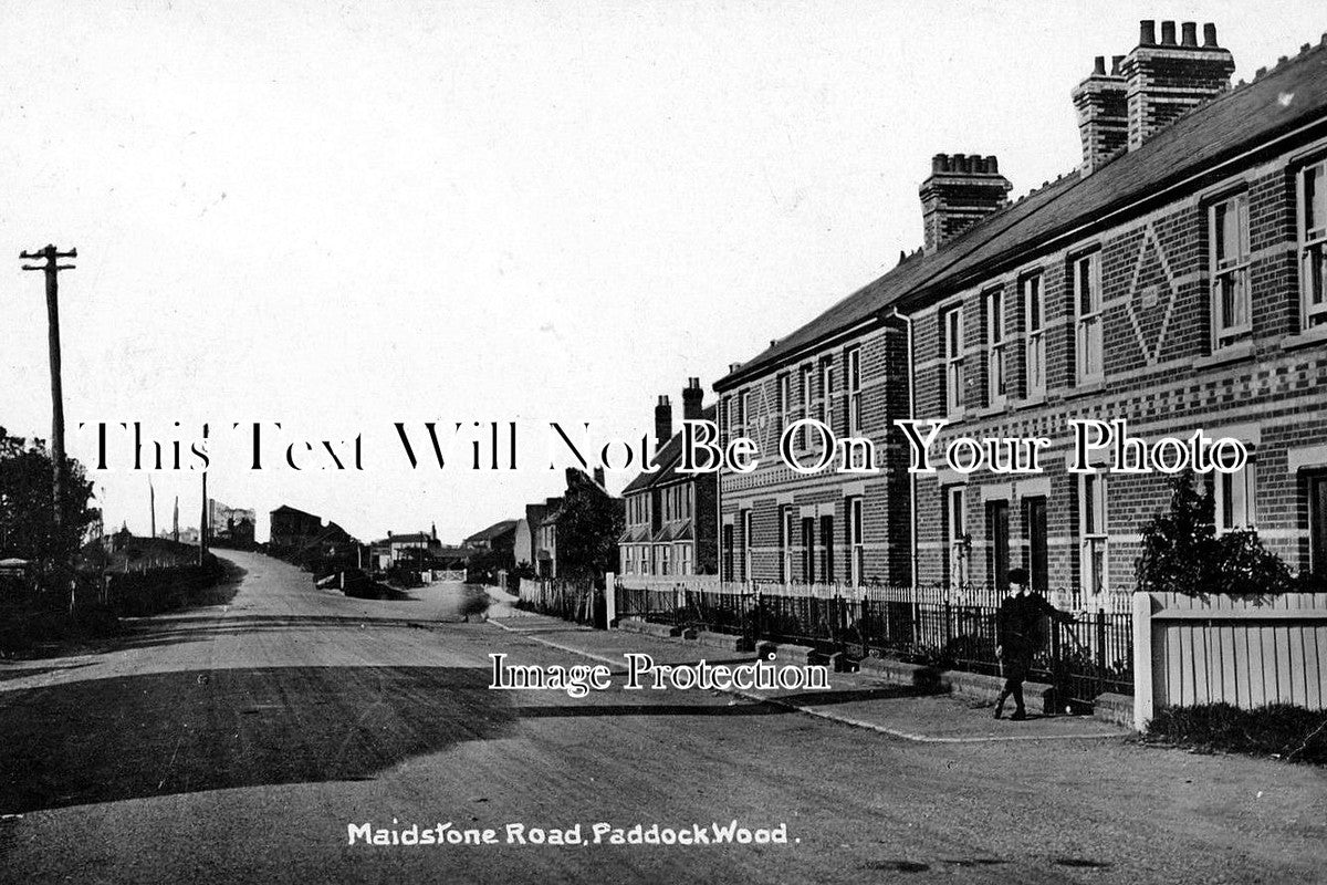 KE 918 - Paddock Wood, Maidstone Road, Kent c1913