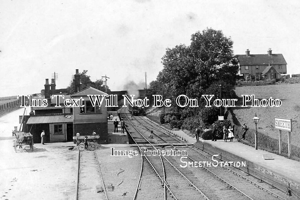 KE 950 - Smeeth Railway Station,  Kent c1910