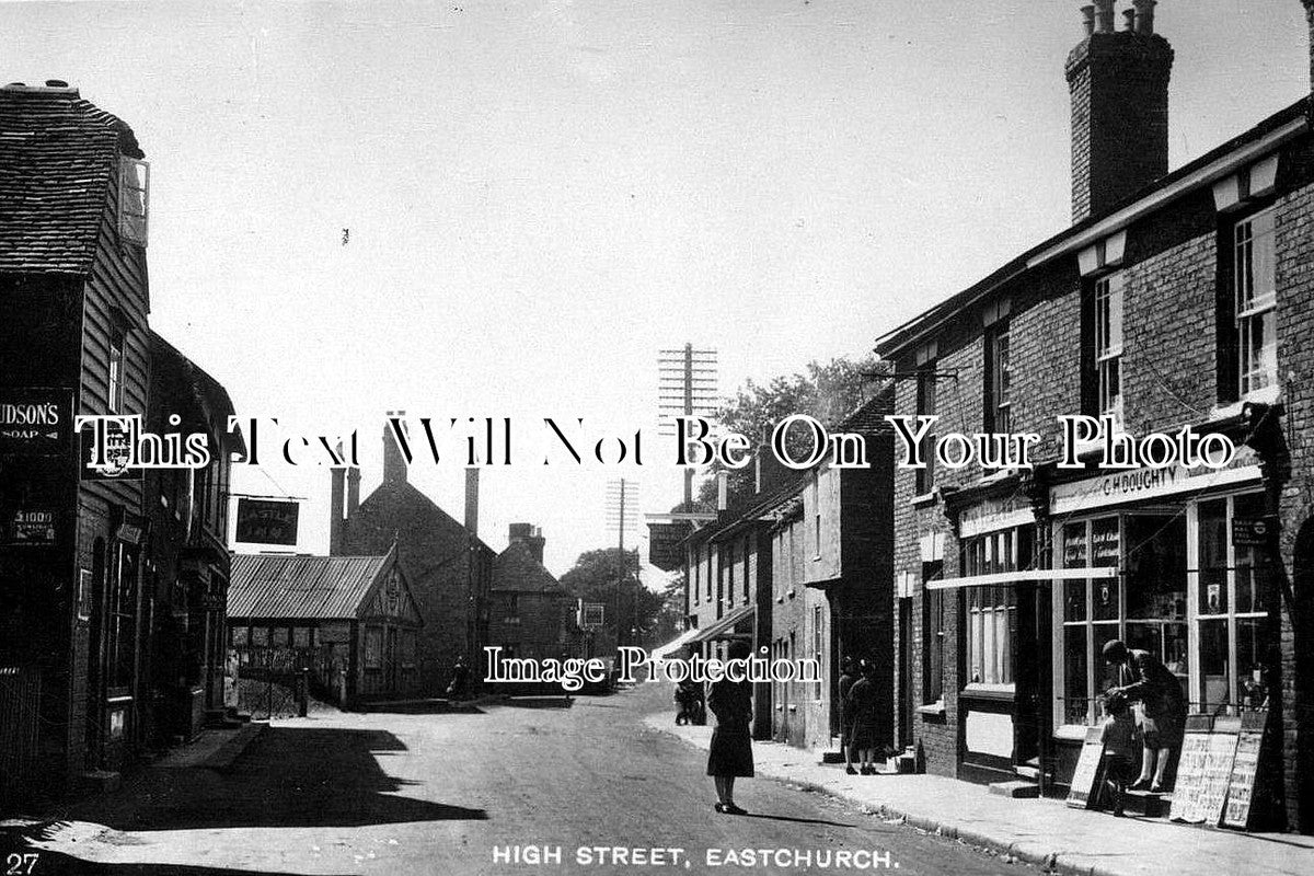 KE 97 - The Castle Inn, High Street, Eastchurch, Kent c1935