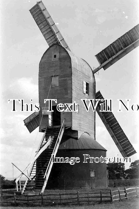 KE 971 - High Halden Post Windmill, Mill, Kent