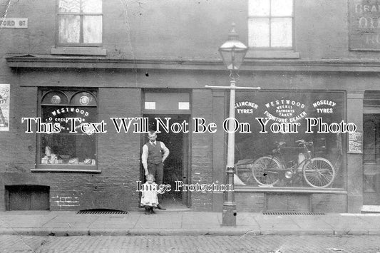 LA 1015 - Shop Front, Bradford Street, Ancoats, Lancashire c1909