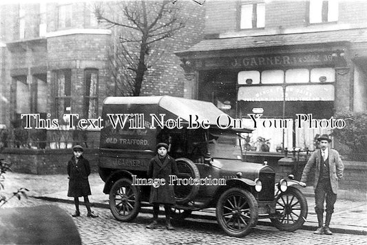 LA 1027 - Manor Farm Dairy, Old Trafford, Manchester, Lancashire c1910