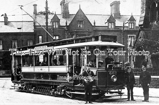 LA 1030 - Circular Route Tram, Queens Road, Cheetham Hill Road, Manchester, Lancashire