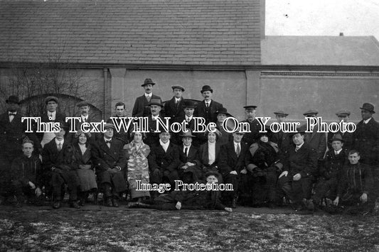 LA 1034 - Grand Theatre Staff & Artistes, Great Harwood, Lancashire c1912