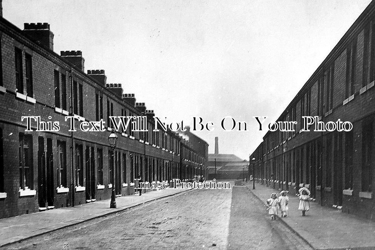 LA 1046 - Fourth Street, Trafford Park, Manchester, Lancashire c1910