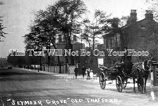 LA 1047 - Seymour Road, Old Trafford, Manchester, Lancashire c1918