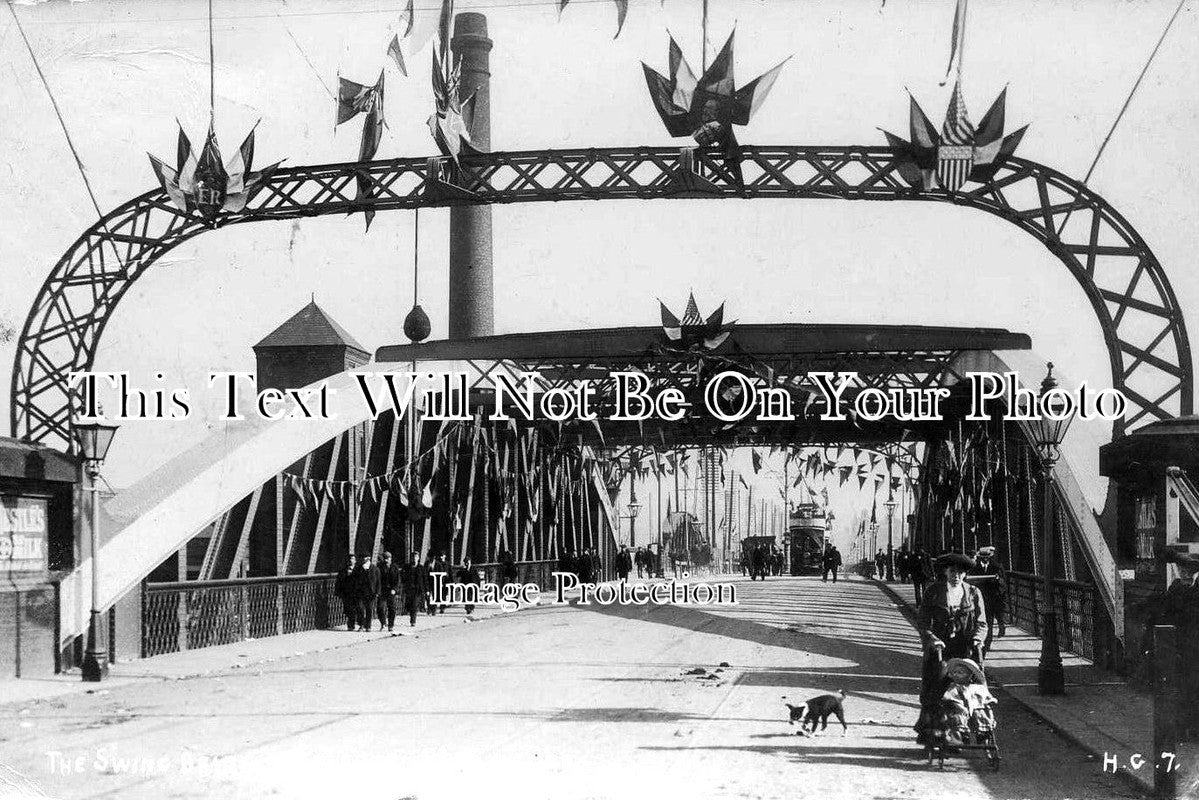 LA 1079 - Trafford Road Swing Bridge, Salford, Lancashire