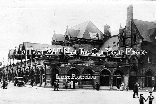 LA 1086 - Middlesbrough Railway Station, Lancashire c1921