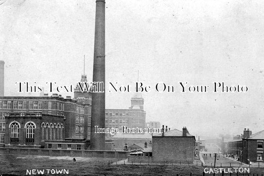 LA 1089 - New Town, Castleton, Lancashire c1906