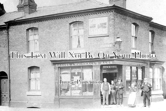 LA 1091 - Napier Street, Gorton, Manchester, Lancashire c1905