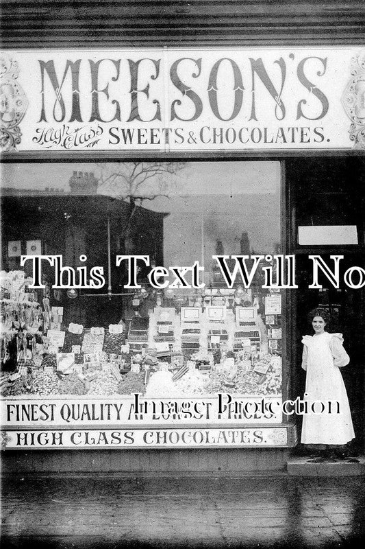 LA 1095 - Sweet Shop Front, School Road, Sale, Manchester, Lancashire