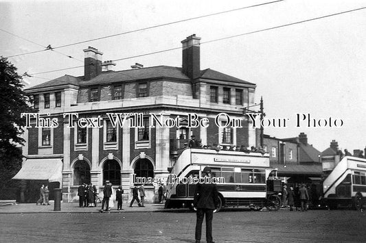 LA 1107 - Palatine Road West, Didsbury, Manchester, Lancashire c1927