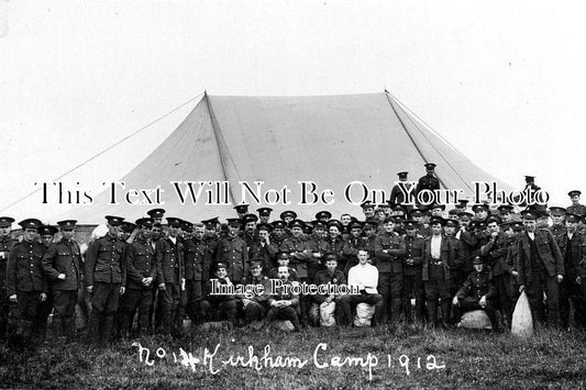 LA 111 - Kirkham Military Camp, Lancashire 1912