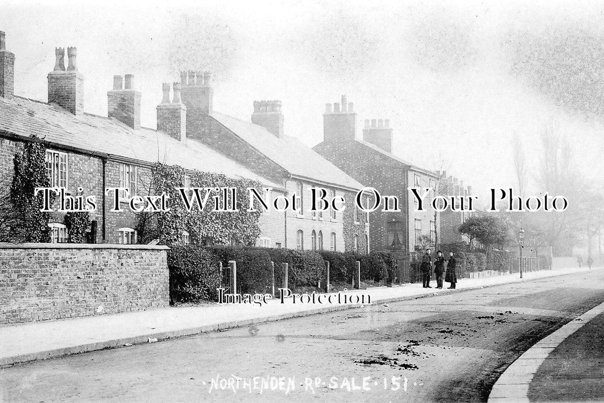 LA 1110 - Northenden Road, Sale, Manchester, Lancashire c1905