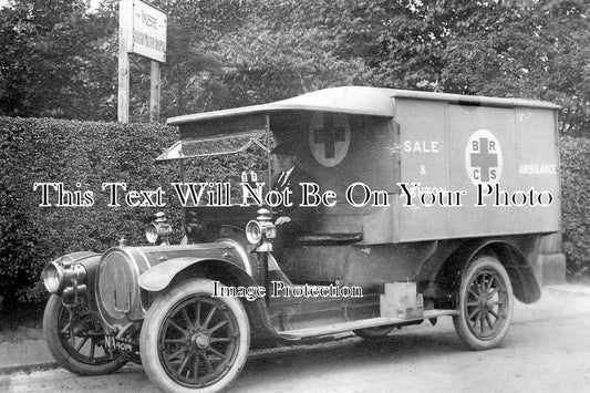 LA 1118 - Red Cross Ambulance, Ingestre Auxilliary Military Hospital, Sale, Manchester, Lancashire