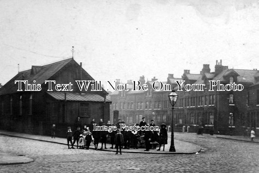 LA 1124 - Halliwell Lane, Cheetham Hill, Manchester, Lancashire c1910