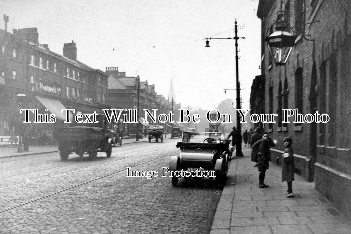 LA 1129 - Bury Old Road, Cheetham Hill, Lancashire c1926