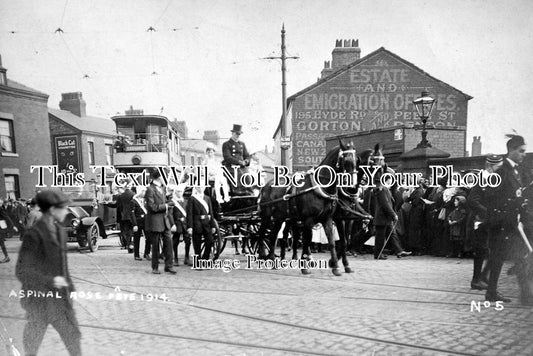 LA 1134 - Aspinal Rose Fete, Gorton, Manchester, Lancashire c1914