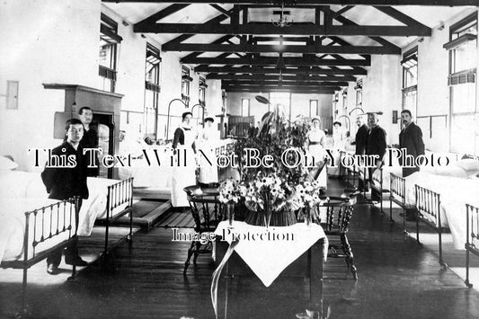 LA 1137 - Male Patients, Withington Hospital, Manchester, Lancashire c1905