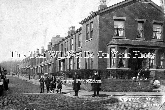 LA 1140 - Kennedy Road, Weaste, Salford, Manchester, Lancashire c1905