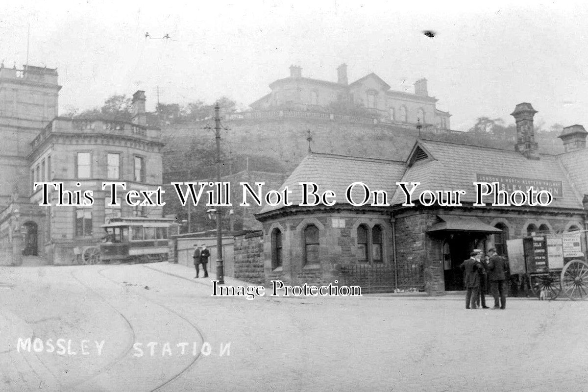 LA 1143 - Mossley Railway Station, Lancashire – JB Archive