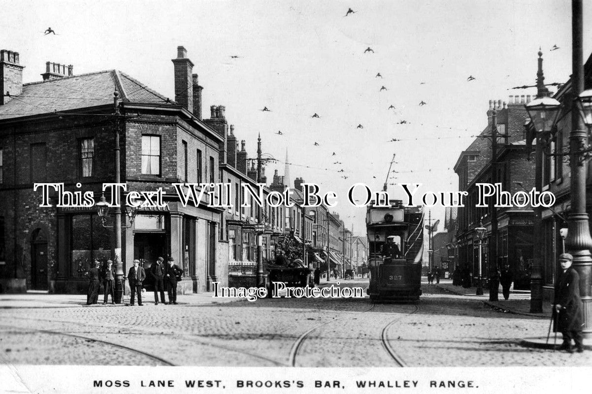 LA 1148 - Moss Lane West, Brooks Bar, Whalley Range, Lancashire