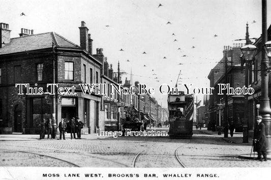 LA 1148 - Moss Lane West, Brooks Bar, Whalley Range, Lancashire