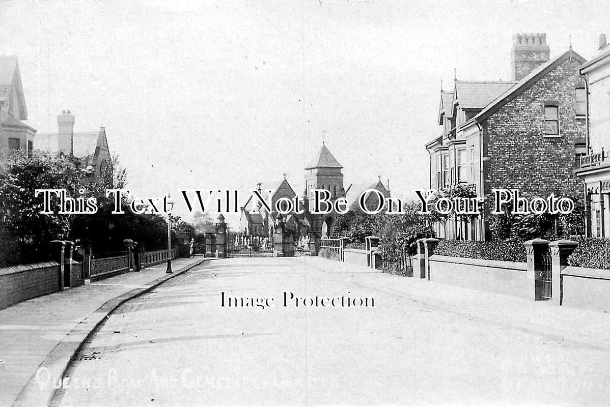 LA 115 - Queens Road & Cemetery, Urmston, Lancashire