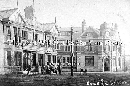 LA 1151 - The Plough Hotel, Gorton, Manchester, Lancashire c1907