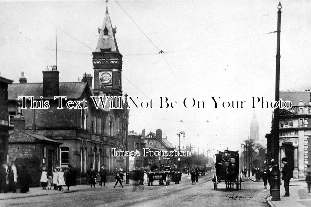 LA 1166 - Chester Road, Stretford, Manchester, Lancashire c1915 – JB ...