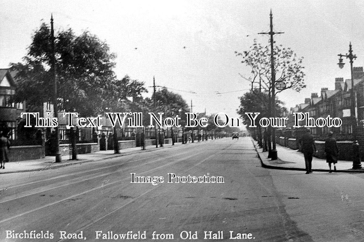 LA 1167 - Birchfields Road, Fallowsfield, Manchester, Lancashire c1931