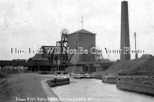 LA 1174 - Foggs Pit Colliery, Hall Lane, Little Lever, Bolton, Lancashire c1914