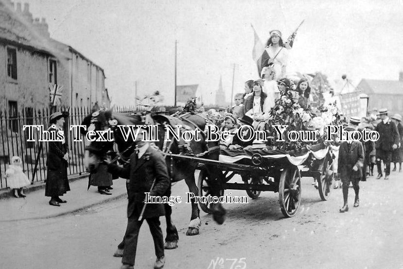 LA 1182 - Peace Procession, Low Moor, Clitheroe, Lancashire