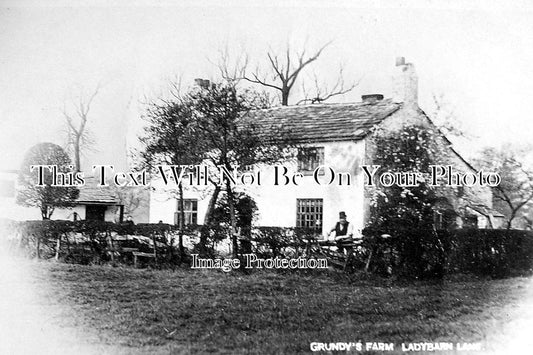 LA 1195 - Grundys Farm, Ladybarn Lane, Fallowfield, Manchester, Lancashire c1905