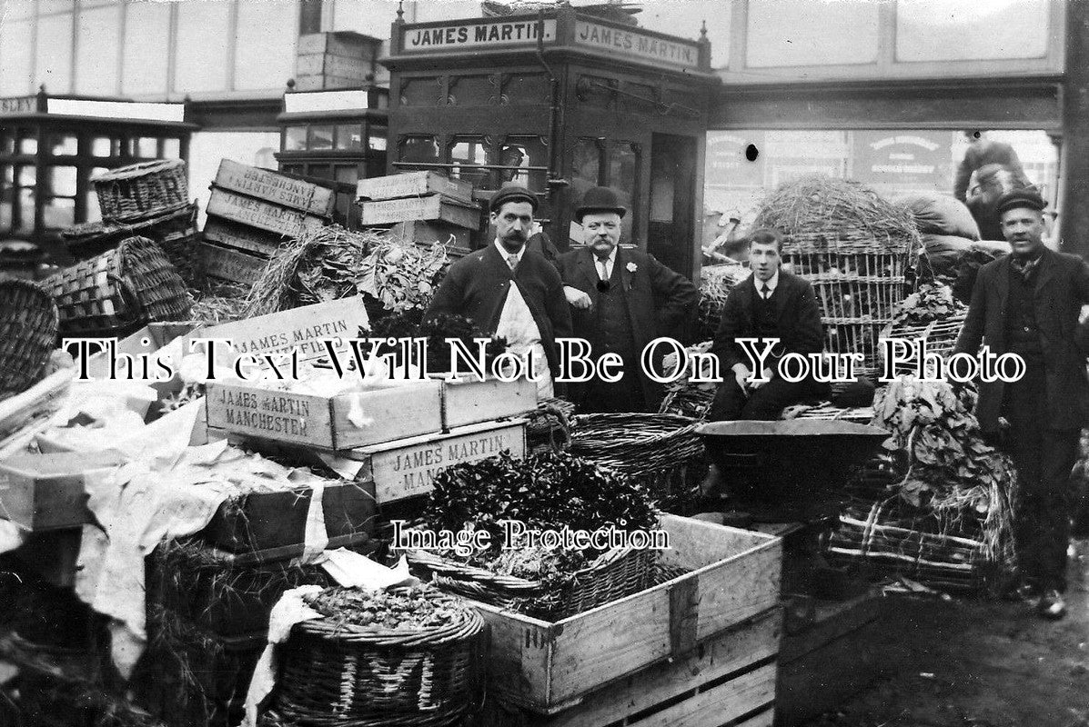 LA 1218 -James Martin, Trader, Smithfield Market, Manchester, Lancashire