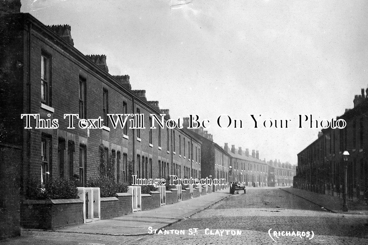 LA 1232 - Stanton Street, Clayton, Lancashire c1907