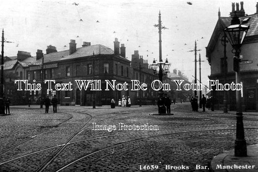 LA 1243 - Brooks Bar, Whalley Range, Manchester, Lancashire